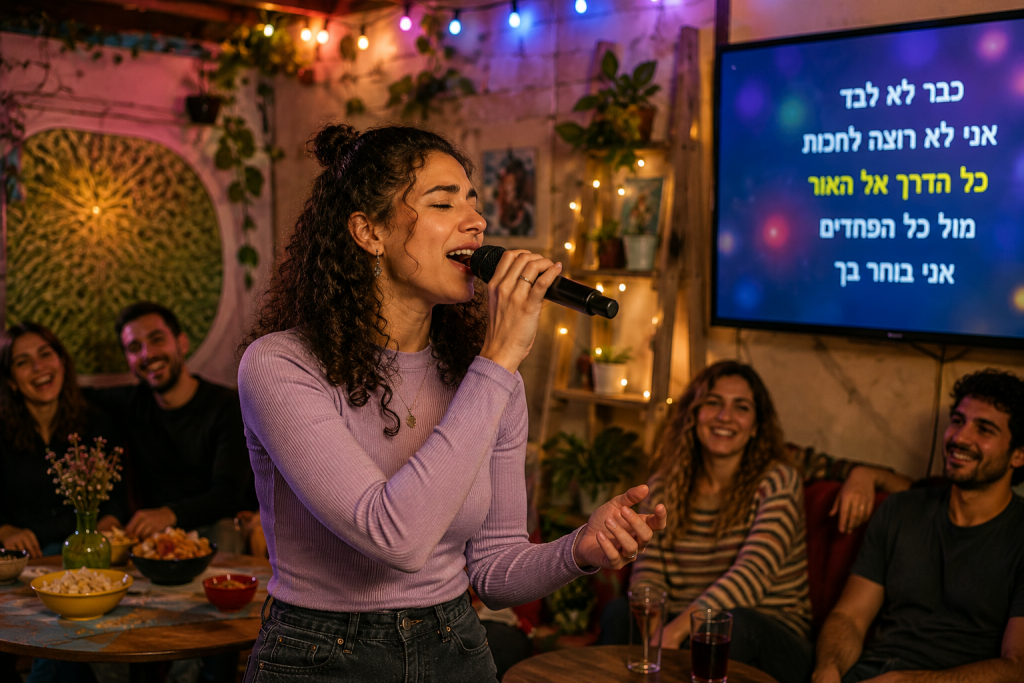 מפעיל קריוקי במרכז, בשרון או בצפון