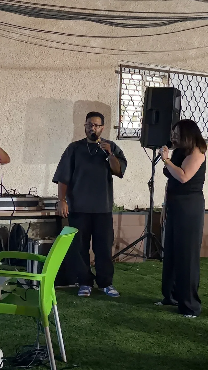 היה דואט מוצלח ביותר שחר חן ואיריס מאירוע בכפר הילדים בכרמיאל