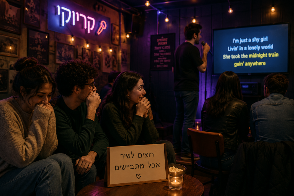 איך לשבור את הקרח בערב קריוקי איך לשבור את הקרח בערב קריוקי