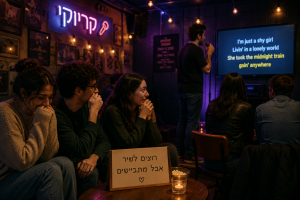 איך לשבור את הקרח בערב קריוקי