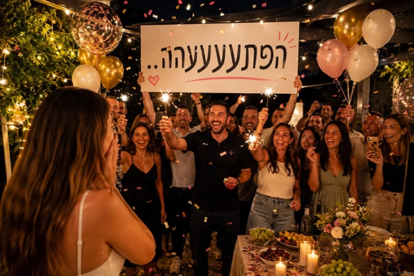 10 רעיונות למסיבת הפתעה